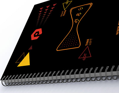 Brand-grains Hourglass - Corporate Notebook