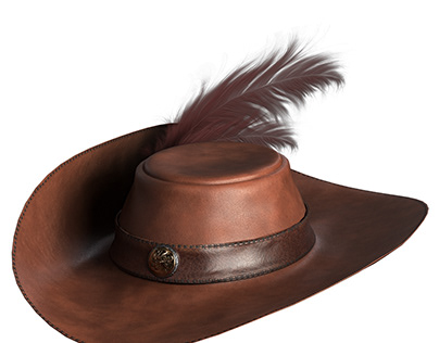 3D HAT MODEL AND RENDERING