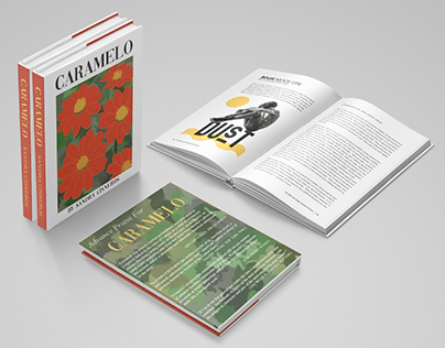 Caramelo Book Jacket Layout and Design