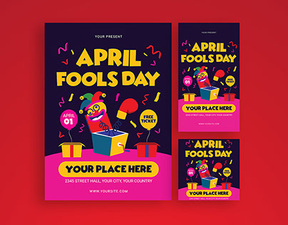 April Fools Day Flyer