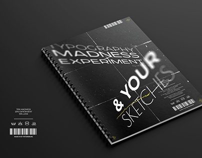 Typography madness experiment/ Art book