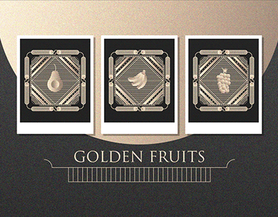 Golden Fruits | Linear Geometric Designs