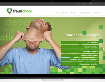 Fraudcheck Website