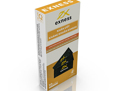 Exness Wet Tissue Box
