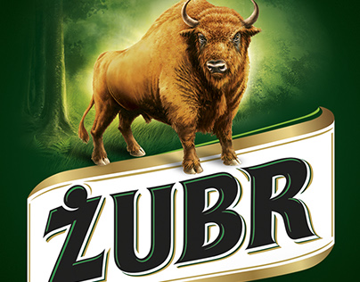 Żubr Beer - brand design