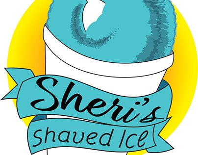 Sheri's Shaved Ice new logo
