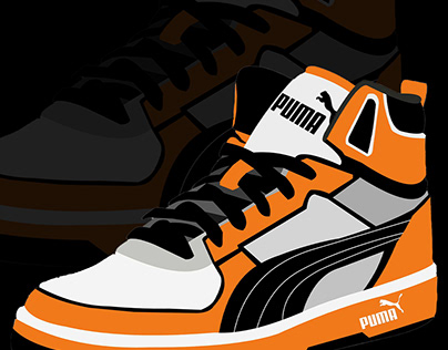 puma sneakers art