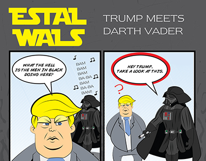 Vader vs Trump Estal Wals (Star Wars parody)