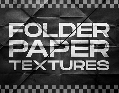 Folded paper textures collection
