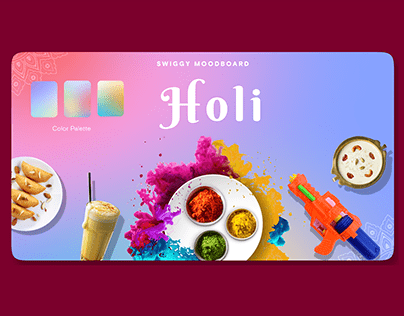 Instamart Holi '23- Sweets and Savouries Page Design