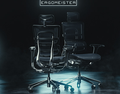 Ergomeister chair CGI