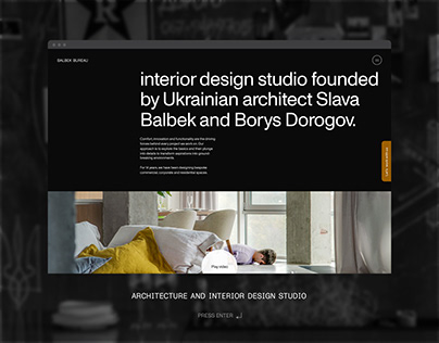 BALBEK BUREAU: Website redesign | UX/UI Case Study