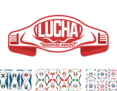 LUCHA wrapping papers