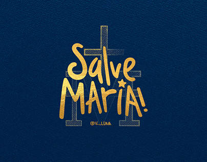 Salve Maria - Wallpaper