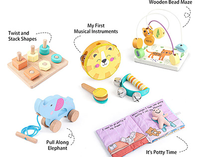 Toy Design: L9 Intellibaby Baby Development Toys 21-22'