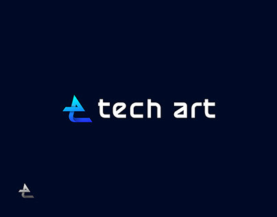 Tech art logo