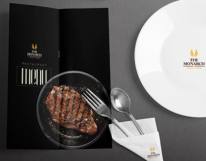 The Monarch Hotels Menu Design & Food Photography