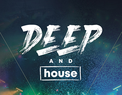 Deep House Vol2 PSD Flyer Template
