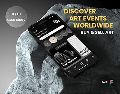 Art Events Worldwide Mobile Design