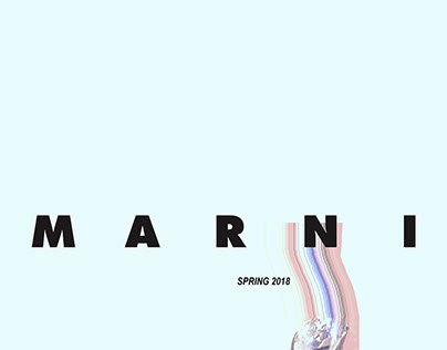 Design Fictions - Spring 2018 - MARNI x Kate Rinaldi