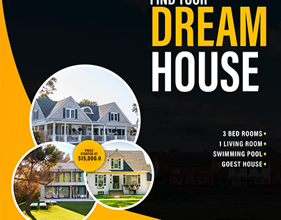 Project thumbnail - Dream House Social Media Post Design