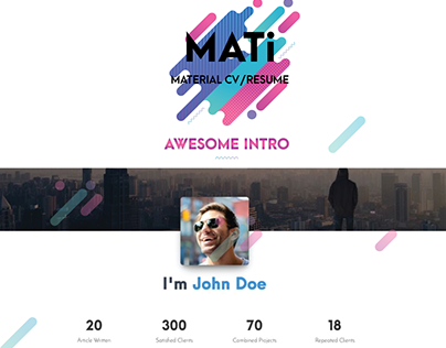 MATi | Material CV/Resume