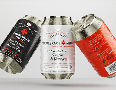 12 Ounce Beer Can with 3D Visualization