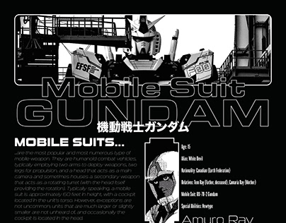Affiche Mobile Suit Gundam - Gundam Poster
