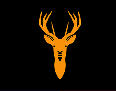 Deer pictorial logo designs