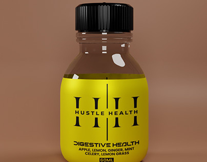 Digestive Health label design