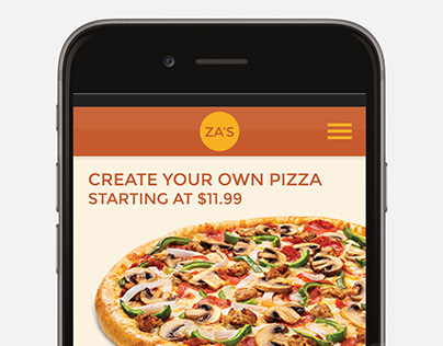 Za's Pizza Ordering App