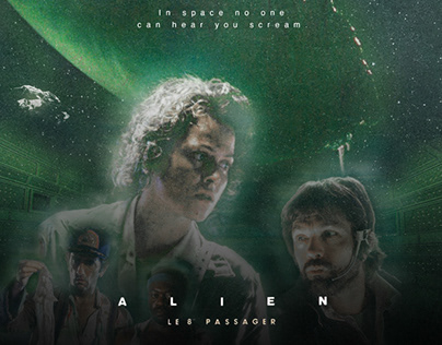 Alien 8th passenger - alternative movie poster