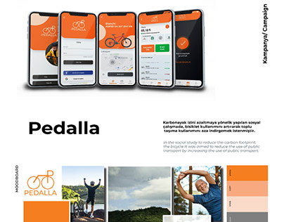 Pedalla Brand Identity and UX-UI Design