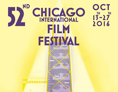 52nd Chicago International Film Fest Poster Design