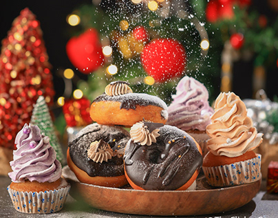 Christmas2021 - Cupcake Food Photography