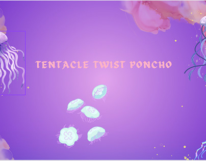 Tentacle twist poncho