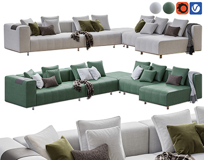 Minotti Goodman Modular Sofa