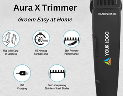 Customised Ambrane Aura X Trimmer
