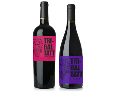 Tribal Tatt Wine Labels