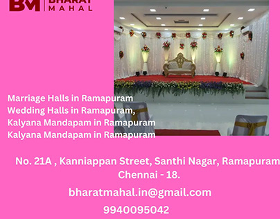 Marriage Halls in Ramapuram