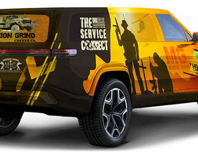 WRAP DESIGN FOR "THE SERVICE CONNECT"