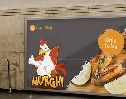 Mascot Design Character For Chicken Food Restaurant