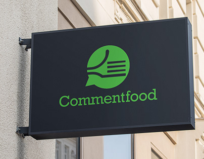 Comment Food Logo Design