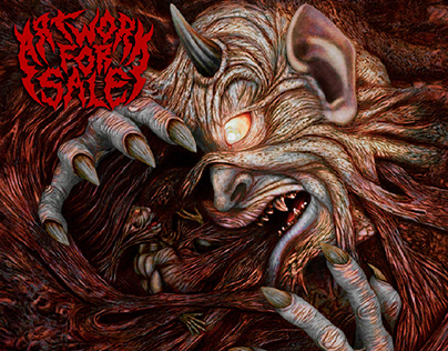 SWALLOWED BY EVIL ALBUM ARTWORK FOR SALE