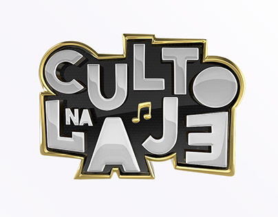 Culto na Laje - Logotipo/Selo 3D