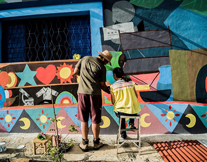 Mural de apertura para Ciudad Mural Tuxtla Gutiérrez