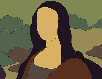 Mona Lisa - Illustration