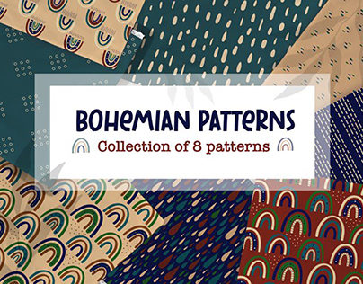 FREE PAPER PACK Bohemian Patterns