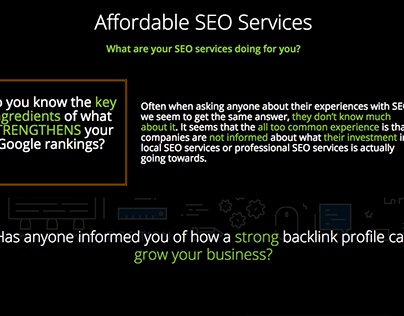 Backlink Building Services - Tag Team Design