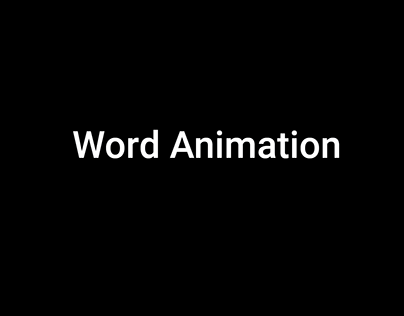 Word Animation